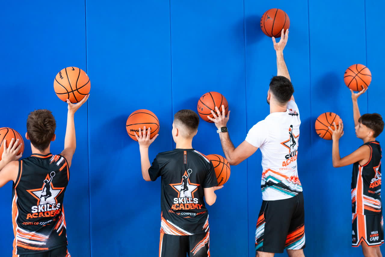 Skills Development — ball control station work